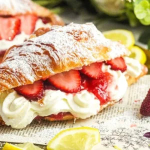 Cream cheese croissant